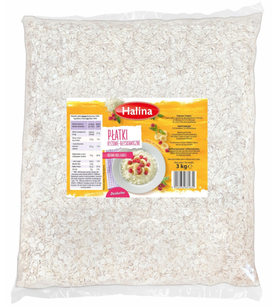 SAWEX HALINA Płatki ryżowe 3kg /1
