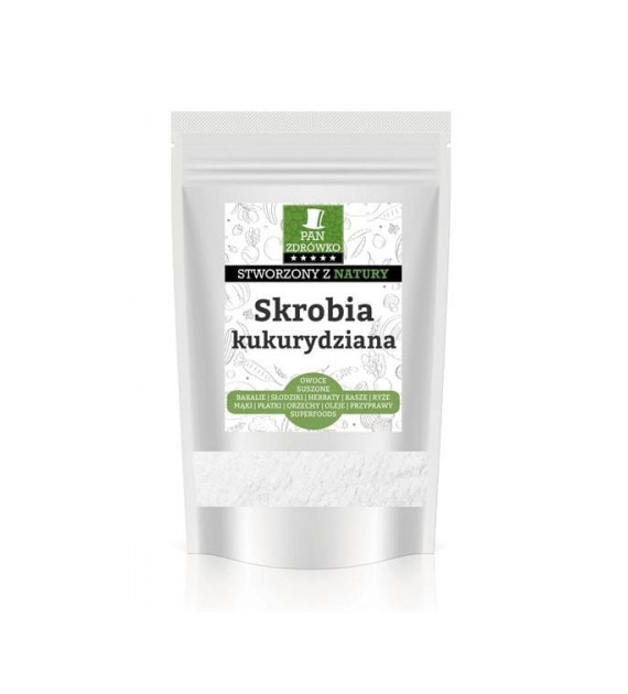 PAN ZDRÓWKO Skrobia kukurydziana 1kg/20