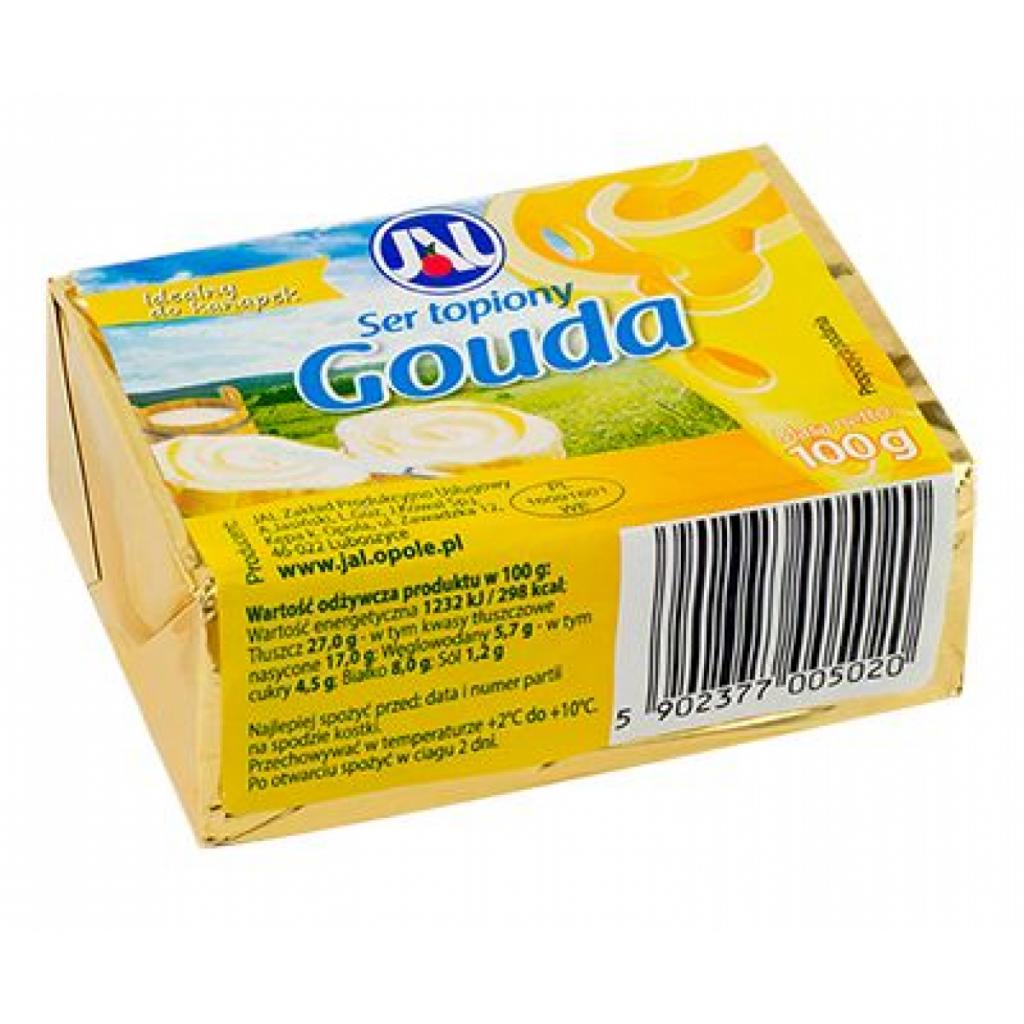 JAL Ser topiony 100g gouda kostka /50/