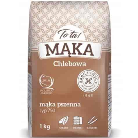 ŻABCZYŃSCY TOTA Mąka pszenna chlebowa typ 750 1kg