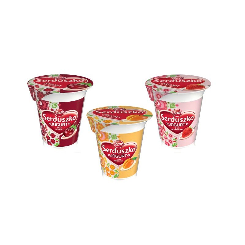 ZOTT Jogurt serduszko 125g /20/