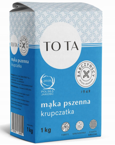 ŻABCZYŃSCY TOTA mąka krupczatka 1kg /szt/