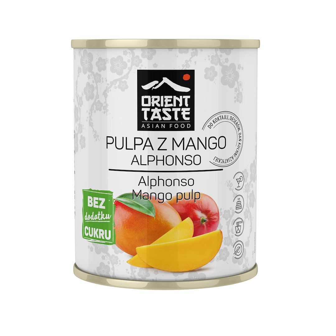 GREEK T Pulpa mango Alphonso 3100g b/cukru/6