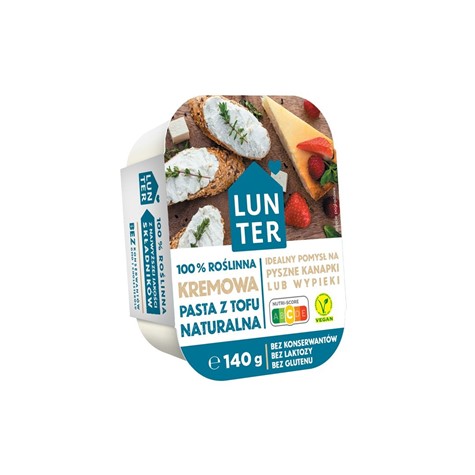 LUNTER Pasta 140g kremowa naturalna /9/