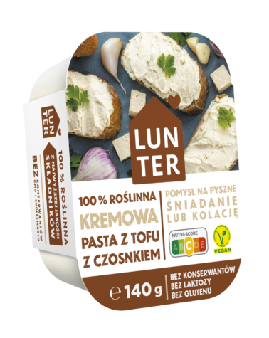 LUNTER Pasta 140g kremowa z czosnkiem /9/