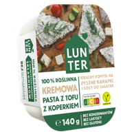 LUNTER Pasta 140g kremowa z koperkiem /9/