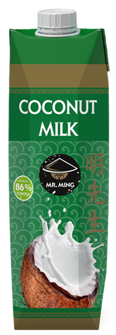 MR MING Mleczko kokosowe 86% tł. 1l /6/