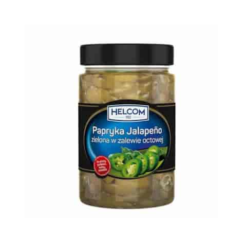 GREEK Papryka ziel. jalapeno krążki 720ml/330g/8