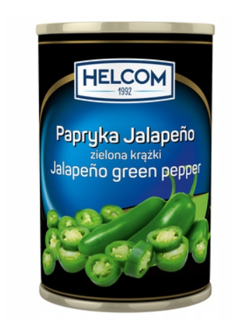 GREEK T Papryka ziel.jalapeno 720ml/330g krążki/8/