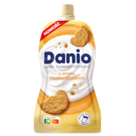 DANONE DANIO  Serek ciasteczko saszetka 120g /16