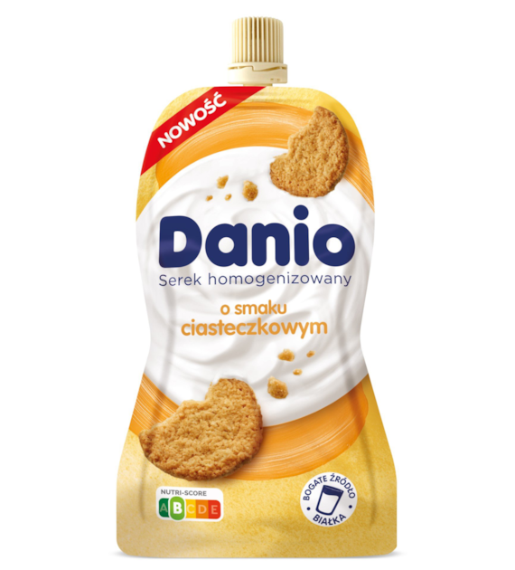 DANONE DANIO  Serek ciasteczko saszetka 120g /16
