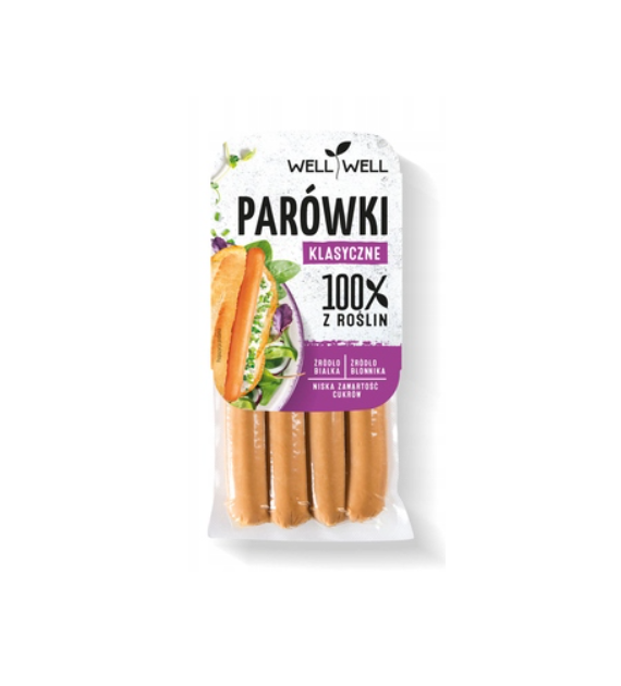 POLSOJA WELL WELL Parówki sojowe classic 200g /1
