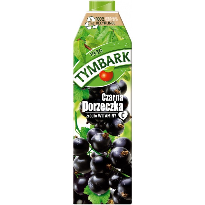TYMBARK Nektar 1L  czarna porzeczka /12/