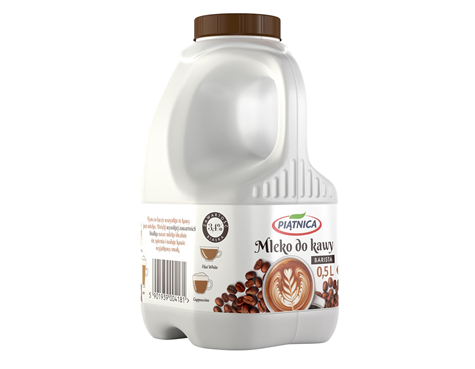 PIĄTNICA Mleko do kawy butelka 0,5l /6
