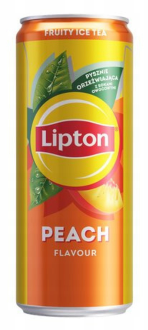W.LIPTON  Brzoskwinia puszka 0,33l /24/