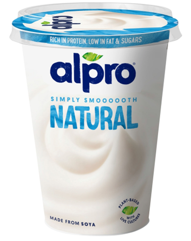 DANONE ALPRO Jogurt sojowy naturalny 400g /6