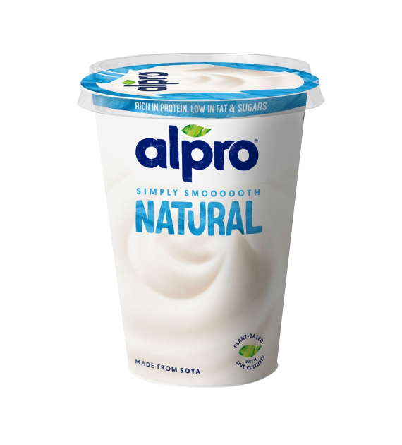 DANONE ALPRO Jogurt sojowy naturalny 400g /6