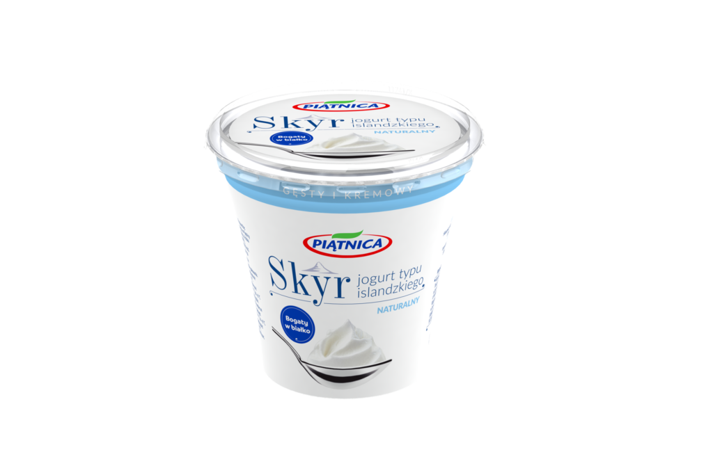 PIĄTNICA Jogurt Skyr 450g naturalny /6/