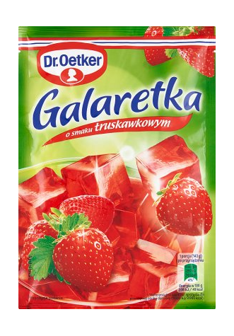 DR Galaretka truskawkowa 72g /30