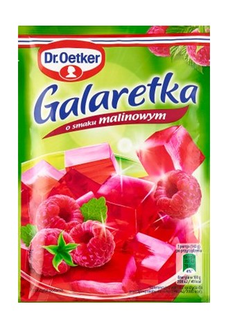 DR Galaretka 72g malinowa /30/