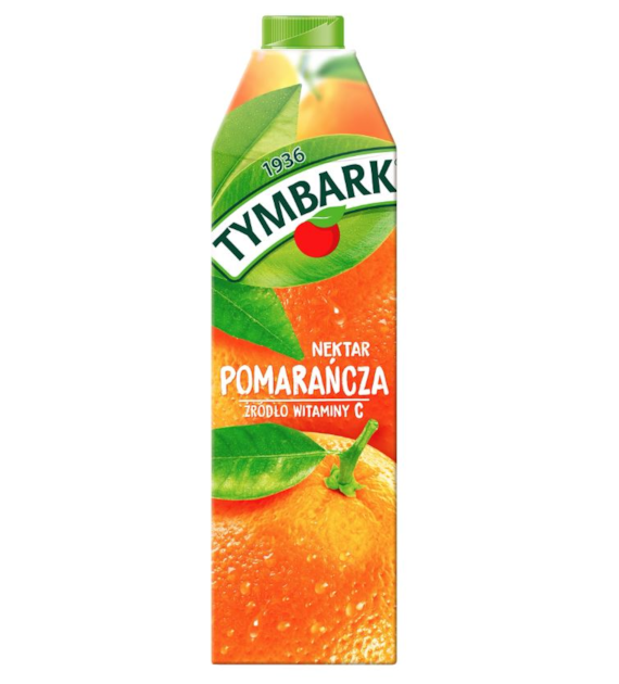 TYMBARK Nektar pomarańczowy 1l/6