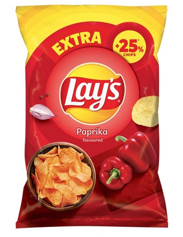 LAYS Chipsy paprykowe 163g/9