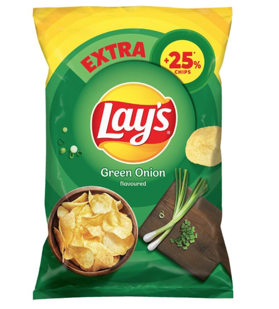 LAYS Chipsy zielona cebulka 163g/9