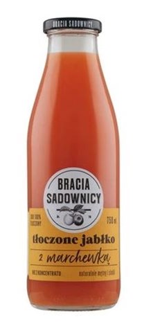 BRACIA SADOWNICY 750ml Sok tłoczony jabł/march /6