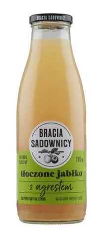 BRACIA SADOWNICY 750ml Sok tłocz jab/agres /6