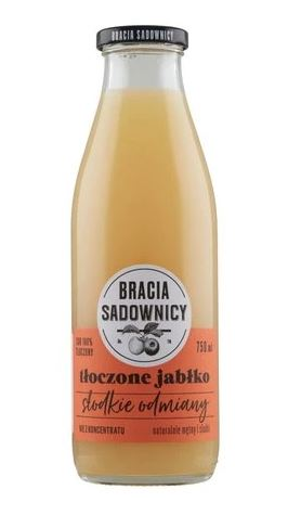 BRACIA SADOWNICY 750ml Sok tłoczony jabłko /6