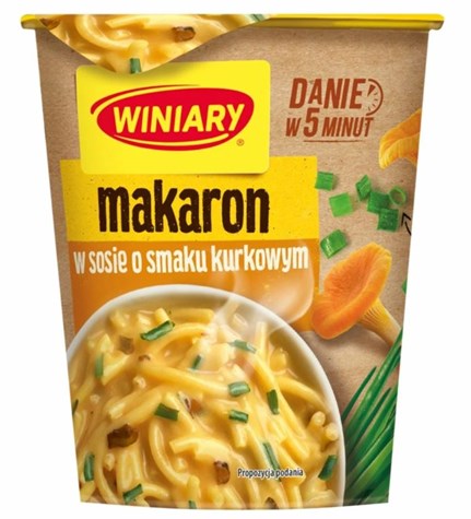 WINIARY Danie w 5 minut makaron kurkowy 56g/8