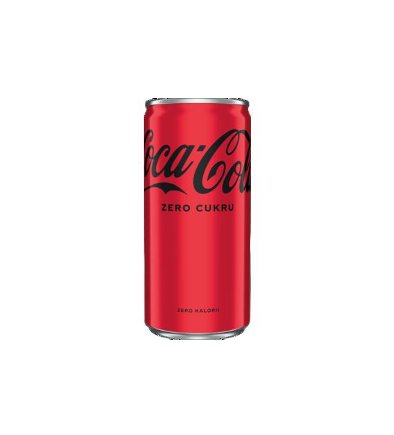 WK.COCA COLA ZERO puszka 0,2l/24