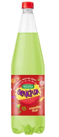 WK.HELLENA Oranżada zielona 20% soku 1,25l/6