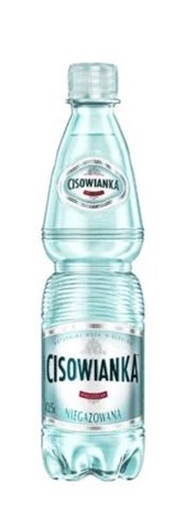WK.CISOWIANKA Woda niegazowana 0,5l/12