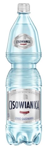 WK.CISOWIANKA Woda lekko gazowana 1,5l/6