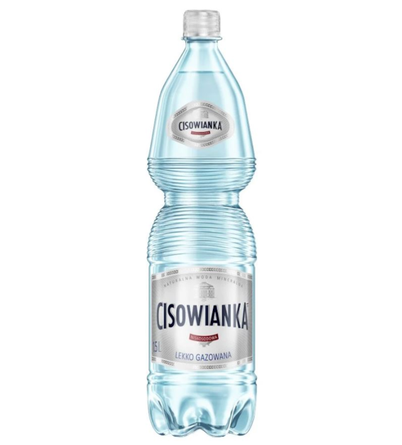 WK.CISOWIANKA Woda lekko gazowana 1,5l/6