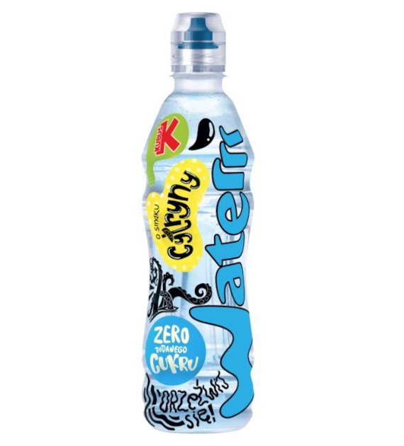 WK.KUBUŚ Water cytryna 500ml /12