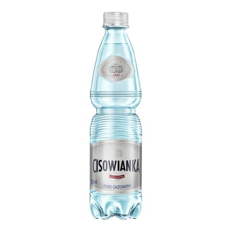 WK.CISOWIANKA Woda lekko gazowana 0,5l/12