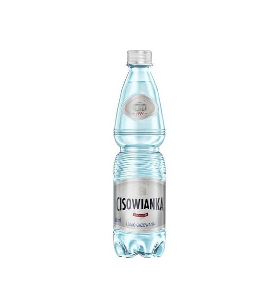 WK.CISOWIANKA Woda lekko gazowana 0,5l/12