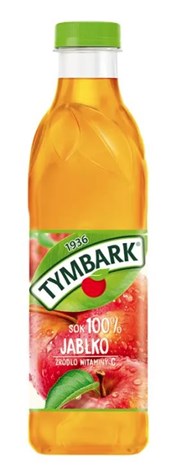 WK.TYMBARK Sok jabłko PET 1l/6