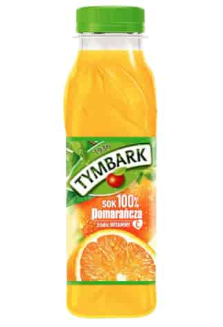 WK.TYMBARK Sok pomarańczowy PET 300ml/12