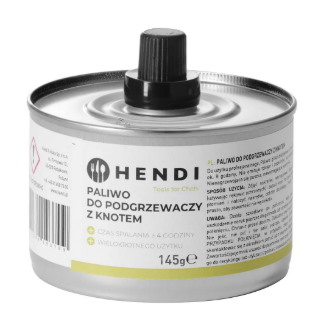 HENDI Paliwo do podgrzewaczy z knotem 145g /24