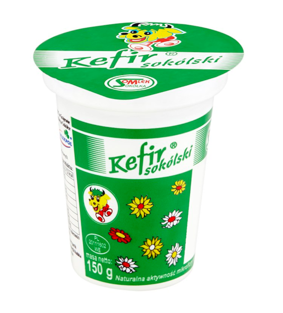 MLEKPOL SOKÓŁKA Kefir kubek 150g /20
