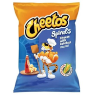CHEETOS Chrupki spirale ser-ketchup 130g/14
