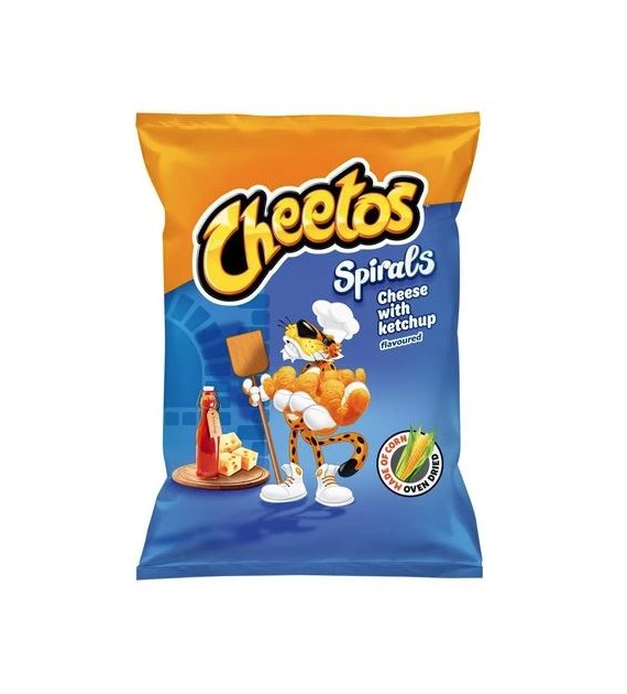 CHEETOS Chrupki spirale ser-ketchup 130g/14