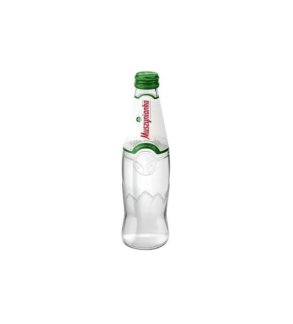 W.  MUSZYNIANKA Woda niegazowana szkło 0,3l/6