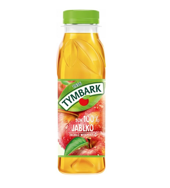WK.TYMBARK Sok jabłko PET 300ml/12