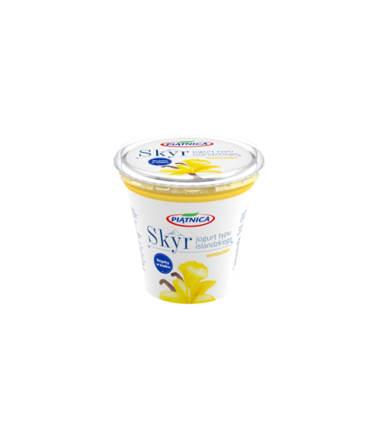 PIĄTNICA Jogurt Skyr 450g waniliowy /6