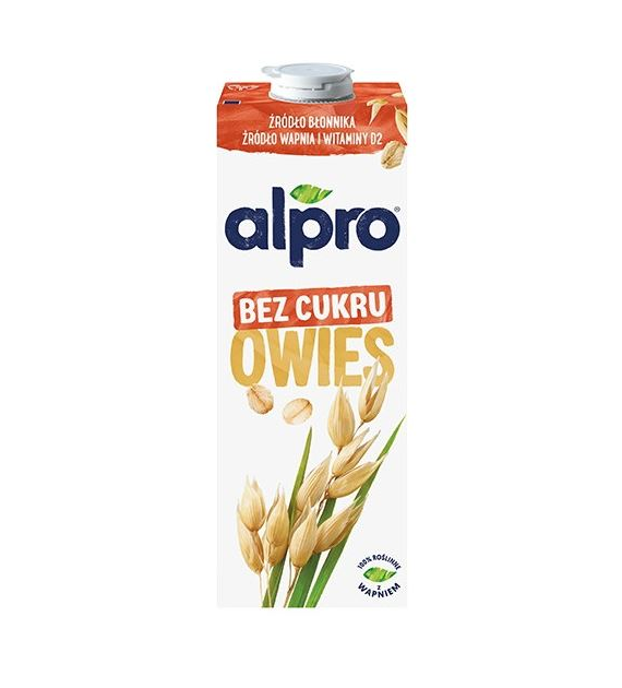 DANONE ALPRO Napój owsiany bez cukru 1l /8