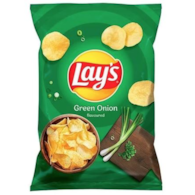 LAYS Chipsy zielona cebulka 130g/10